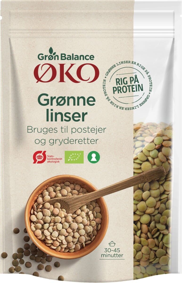 Gron Balance Grune Linsen Bio 400 g - 400 g