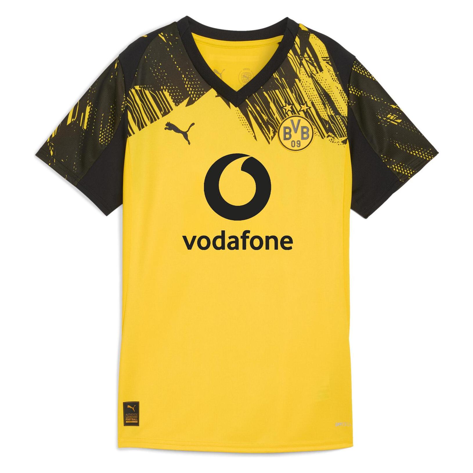 Puma BVB Home Jersey Replica W with Sponsor (S) (946439)