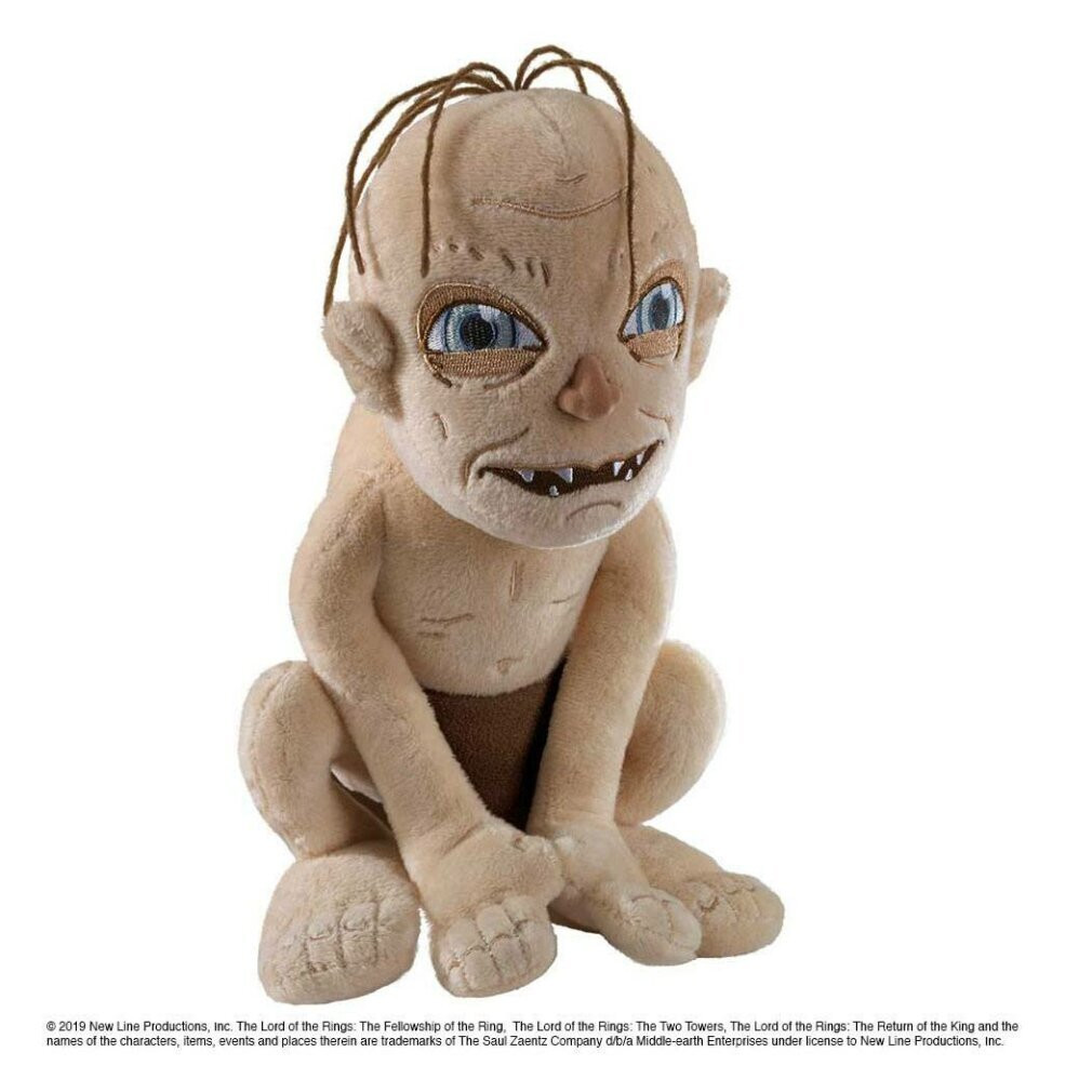 Noble Collection Lord of the Rings Gollum pluche figuur, 23 cm