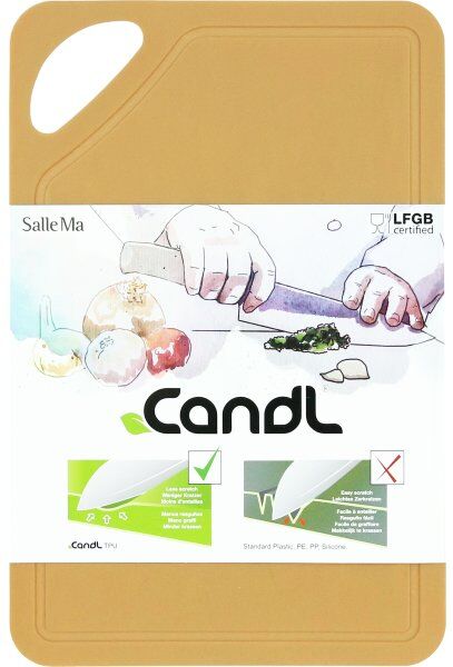 Candl Tpu Skærebræt, 26x17 Cm, Cream