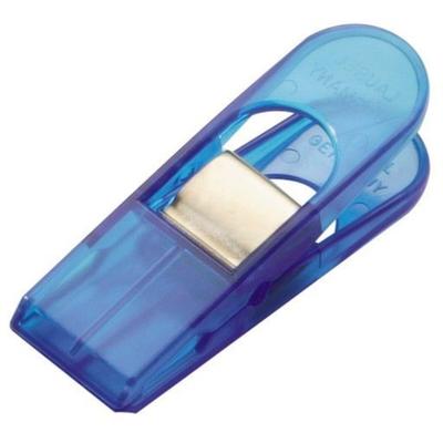 Laurel Briefklemmer Maxi Peg 26x80mm VE=10x2 Stück kristallblau