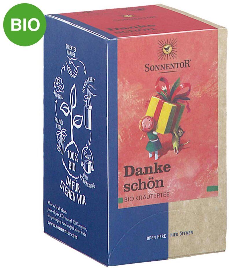 SONNENTOR Dankeschön Bio Kräutertee 18stk