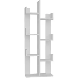 WellHome Sena Bücherregal, 100% Spanplatte furniert mit Melamin