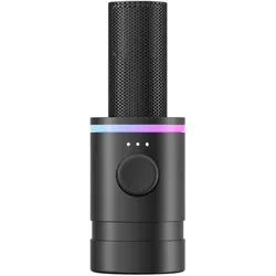 Boya Mikrofon - CastMic S60 (USB, LED, fekete), Mikrofon
