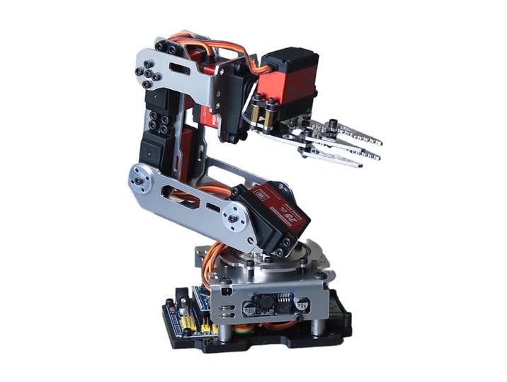 Pince de Bras de Robot 6 DOF avec Servos Numpopularité pour Ardu37Kit de Bricolage Robot Programmable