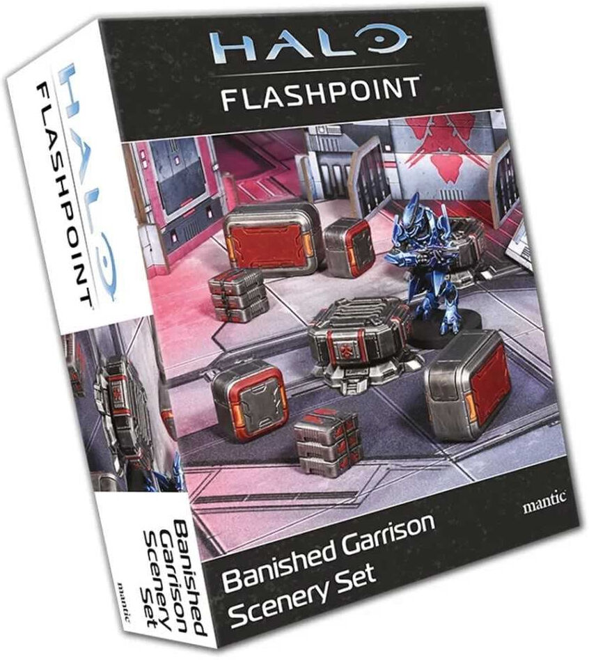 Halo: Flashpoint Banished Garrison Scenery Set by Mantic Games for Tabletop Gaming