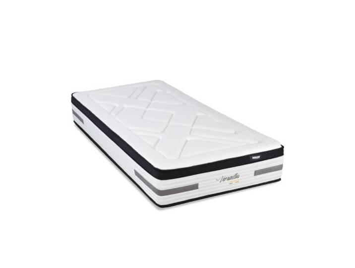 Matelas Bellevue - Ressorts ensachés + mémoire de forme - 24 cm - 90x200 cm