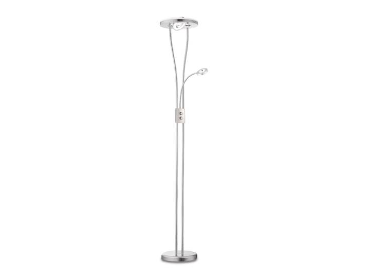 JUST LIGHT Stehlampe HELIA , silber (edelstahlfarben), 3, Ø 29cm H: 198cm, 1 Stk., Leuchten, LED, dimmbar über Drehdimmer, Schalter, Drehschalter, Stehlampe