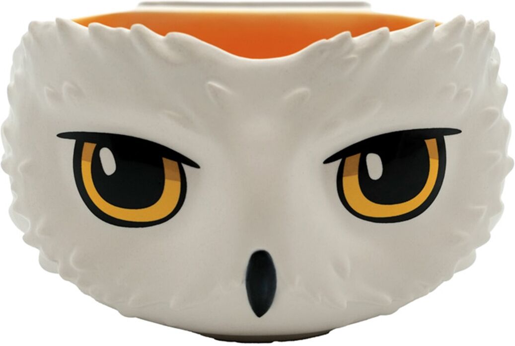 Harry Potter Bol 3D Hedwig . Blanco