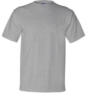Bayside BA2905 Union-Made T-Shirt in Dark Ash size 4XL   Cotton 2905