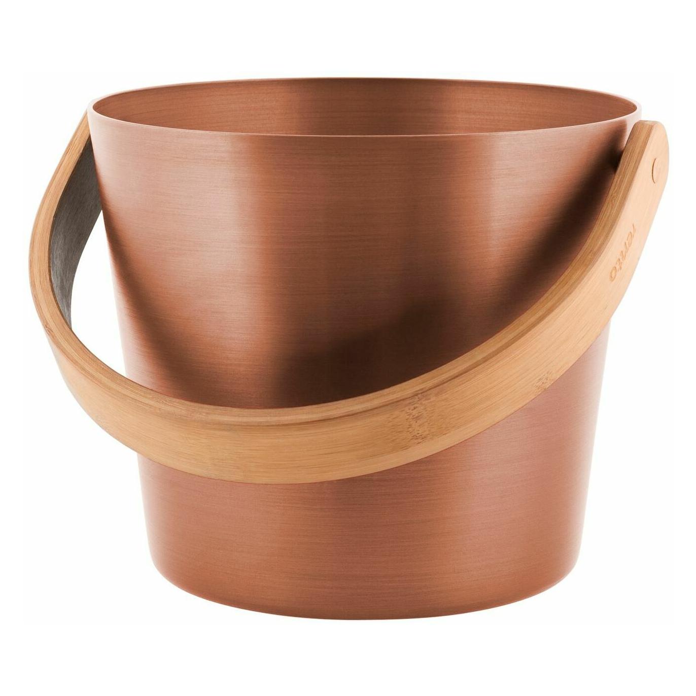 Rento Einfacher Saunakübel, 5l, Aluminium, kupferfarben (276427)