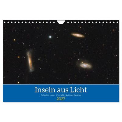 Inseln aus Licht (Wandkalender 2027 DIN A4 quer), CALVENDO Monatskalender