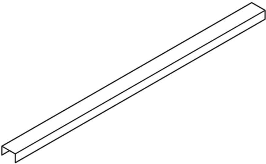 Säbu Verbindungsprofil 1970 mm 3 mm Stahl, verzinkt (8322)