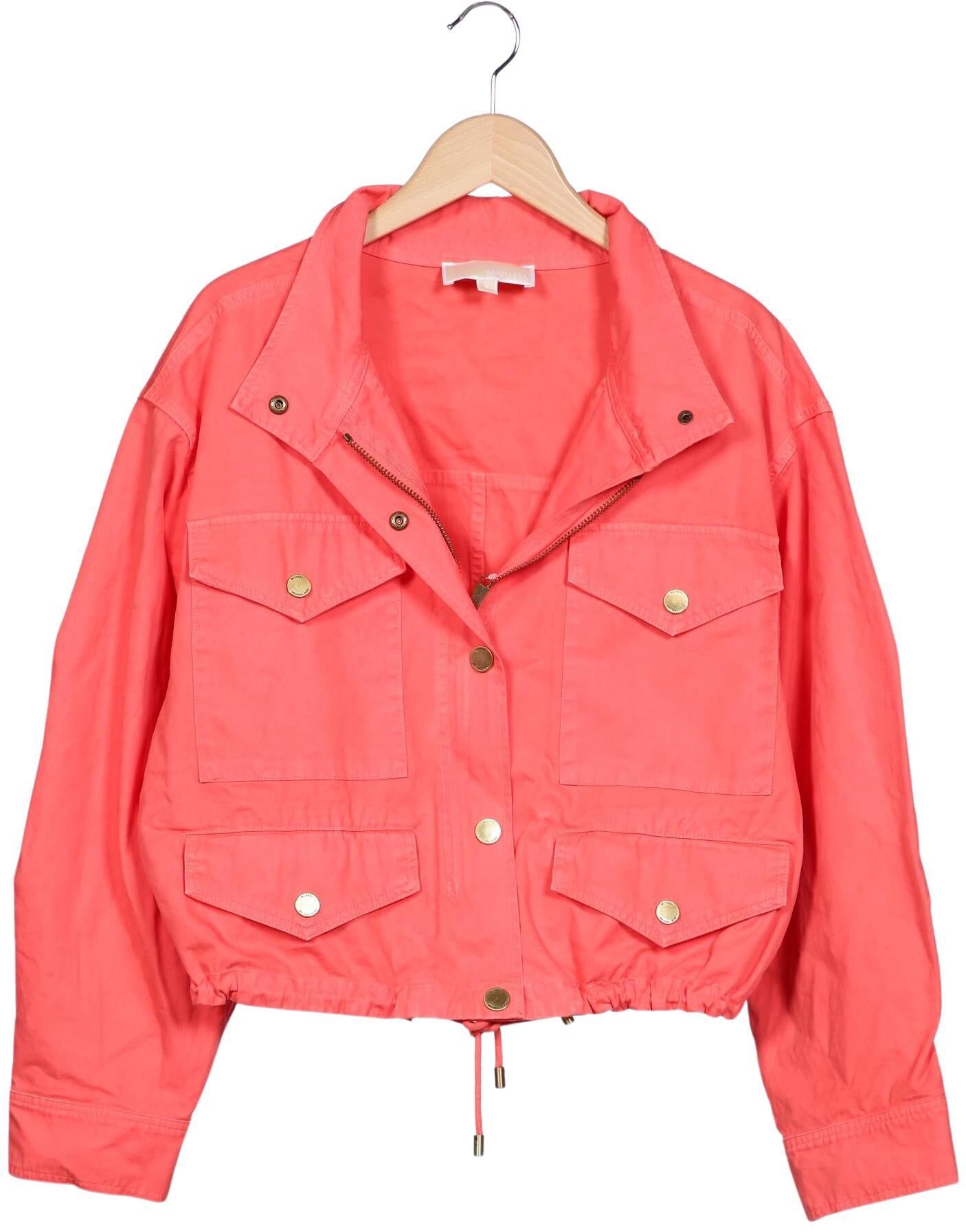 Michael Michael Kors Damen Jacke, Pink, Gr. M, Baumwolle - Second Hand