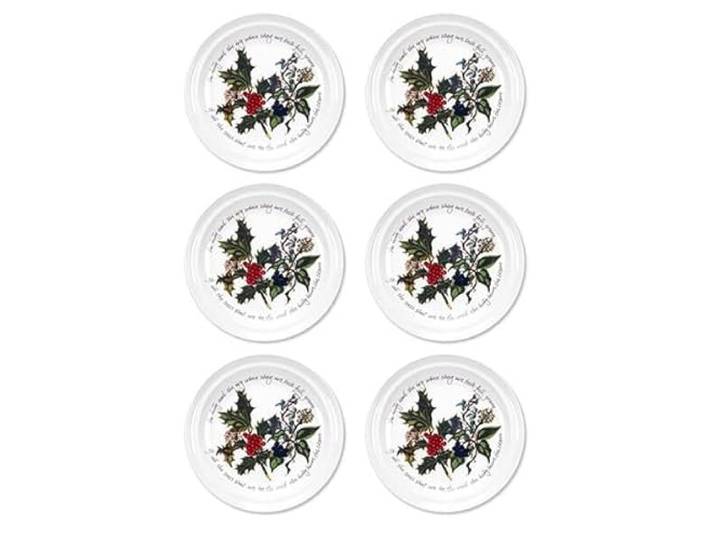 Portmeirion The Holly und die Ivy 15 cm Teller-Set 6 Stück