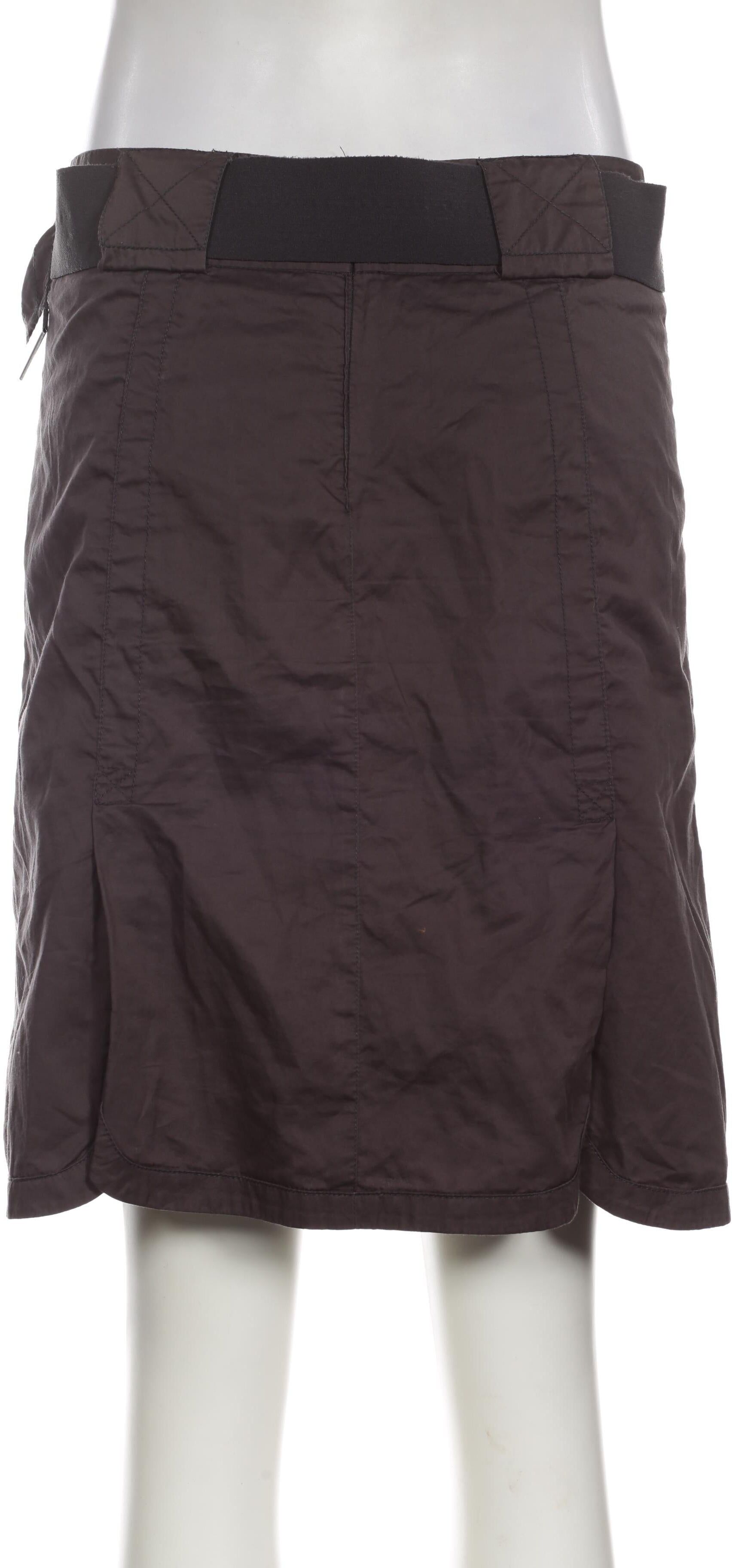 Turnover Damen Rock, Grau, Gr. EU 34, Baumwolle - Second Hand