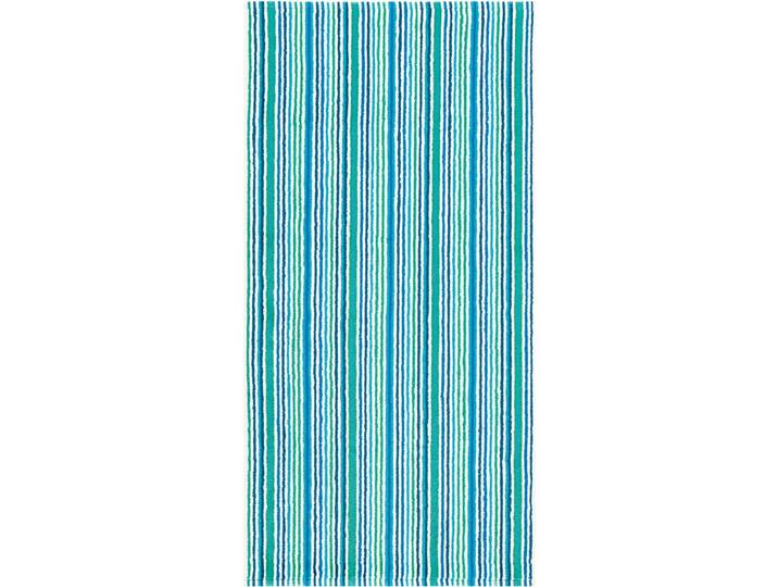 Badetuch EGERIA Combi Stripes , blau (aqua), B:70cm L:140cm, Walkfrottee, Obermaterial: 100% Baumwolle, Handtücher, Badetuch, mit feinen Streifen, 100% Baumwolle