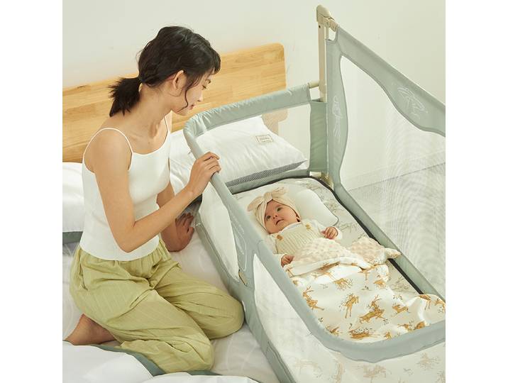 IMBABY-Barrière de sécurité 3 en 1 pour lit de bébé, protection anti-chute, multifonction