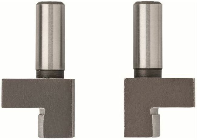 Mahr Inserts d'épaule pour mesure paire pour pointes de centrage intérieures (0744174)