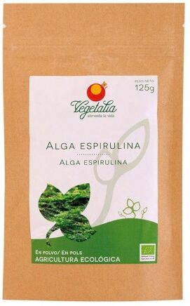 vegetalia Spirulina Algae Powder 125 gr Bio