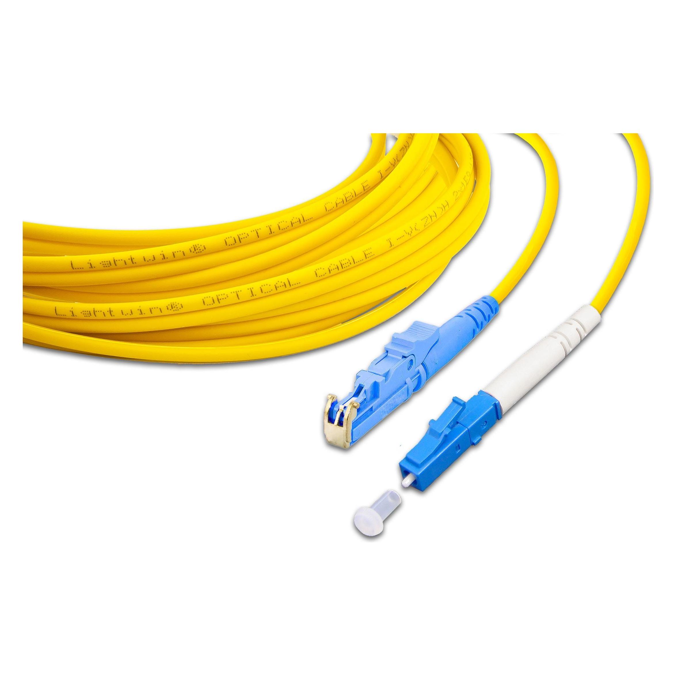 Lightwin LWL-Patchkabel LSH-LC, Singlemode, Simplex, 2m (2 m) (LSP-09 LSH-LC 2.0)