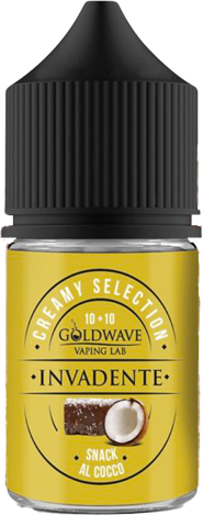 Goldwave Invadente Aroma Mini Shot 10ml Pan Di Spagna Latte Cocco Cioccolato