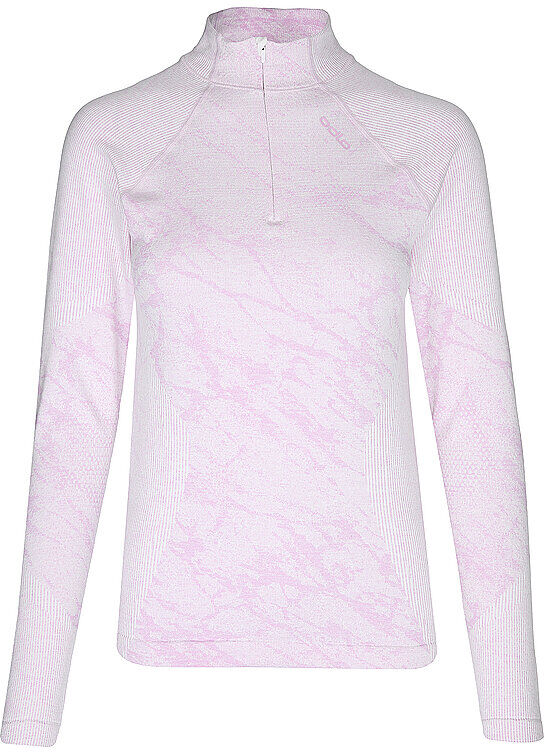 ODLO Damen Laufshirt Performance Warm Blackcomb rosa   L W