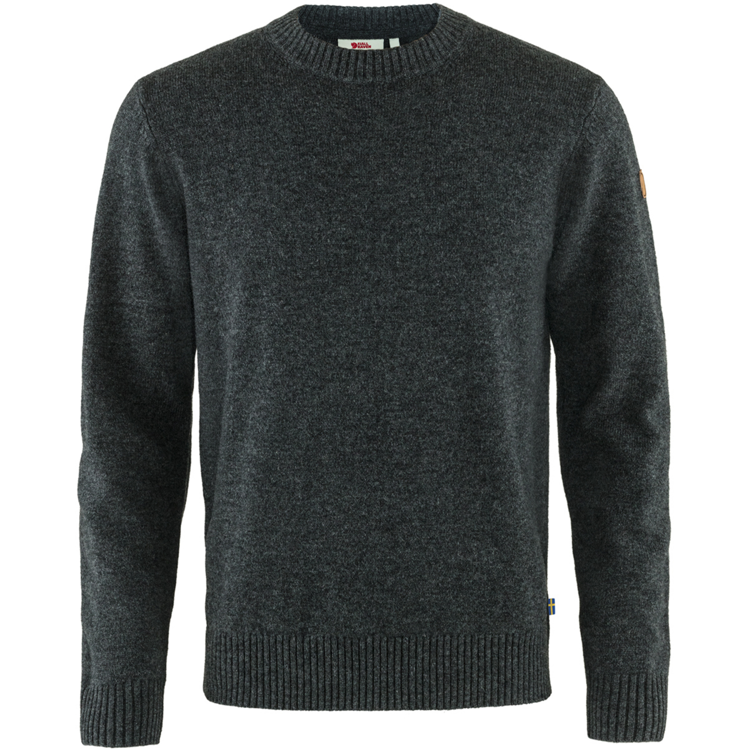 Fjällräven Övik Round-Neck Herren Pullover grau Größe XL Lifestyle Geruchsneutralisierend