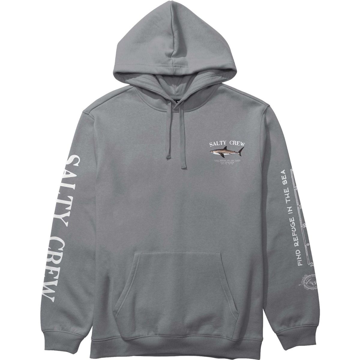 Salty Crew Bruce Hood Fleece shark skin (SHARK) M 20335029-SHARK-M