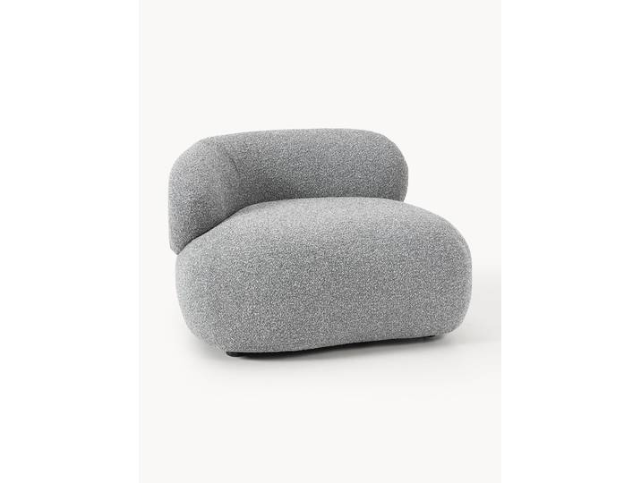 Bouclé-Loungesessel Alba