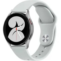 Screenguard Silicone Strap Sportarmband (Silikon), Uhrenarmband, Grau