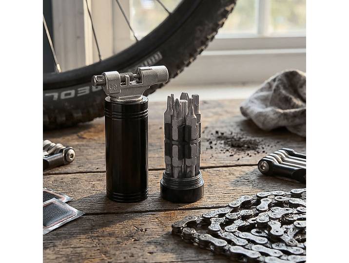 Kompaktes Velo-Werkzeug-Kit inkl. Kettennietentferner
