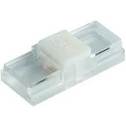 Rutec Zubehör für LED Strip VARDAflex (einfarbig, Breite 0.8cm) - Direktverbinder PUSH LOCK-W, IP20, transparent matt RU-70428