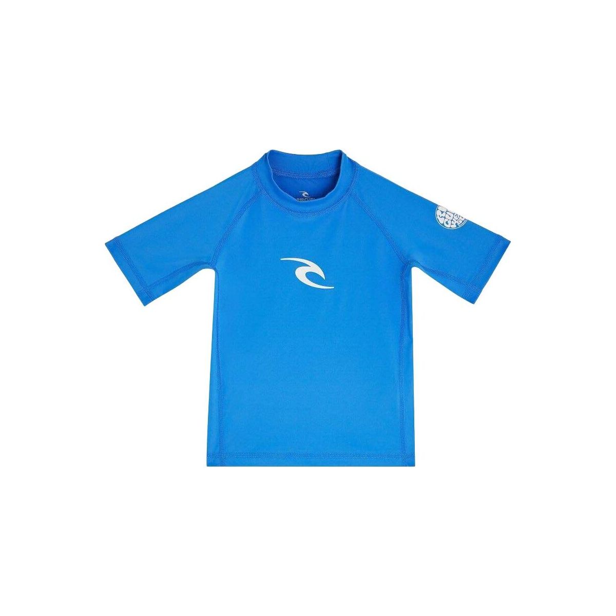 RipCurl Waves UPF Short Sleeve-boy blue gum (8006) 45689 136TRV-8006-1-2