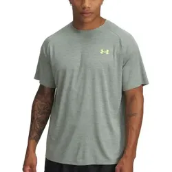 Under Armour Tech Textured SS Shirt Grau Polyester XX-Large Herren