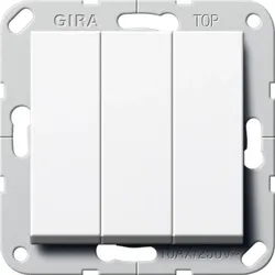 Gira Wippschalter Wechsel 3fach 283203