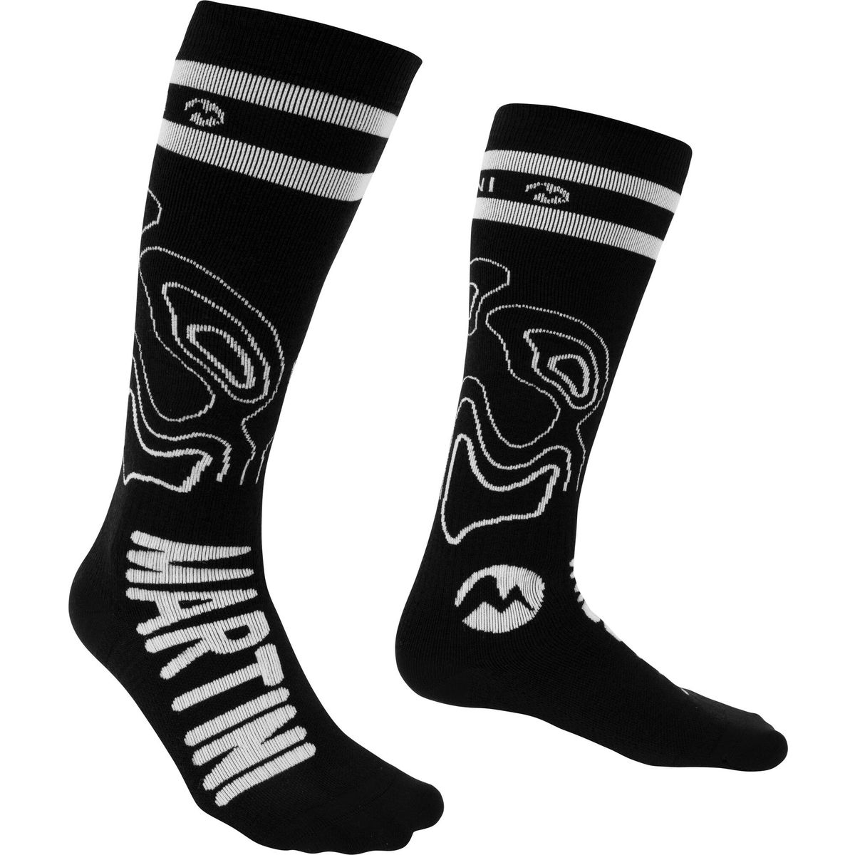 Martini Original Socks High Uni black/white (110/000) 43-46 AOPES0560B-110/000-43-46