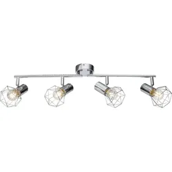 Globo Lighting - XARA I - Strahler Metall verchromt, 4x E14