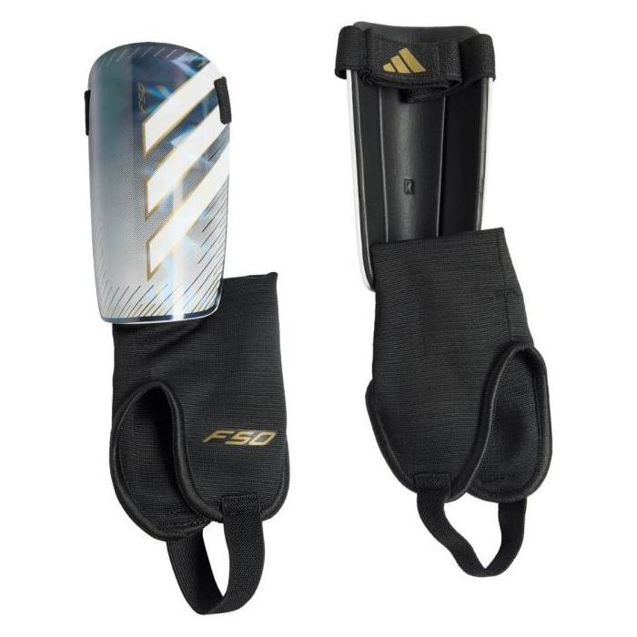 Adidas Unisex F50 Match Shin Guards Shin Guard, Black/White, L (L) (KV9013)
