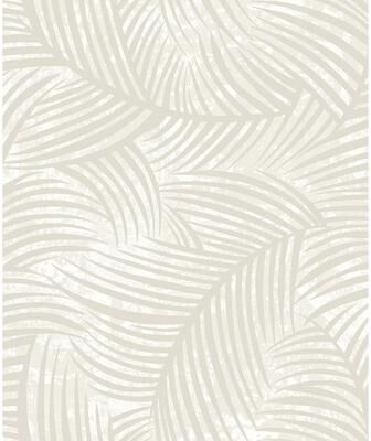 Seabrook Designs Zephyra Palms Non-Woven Unpasted Wallpaper