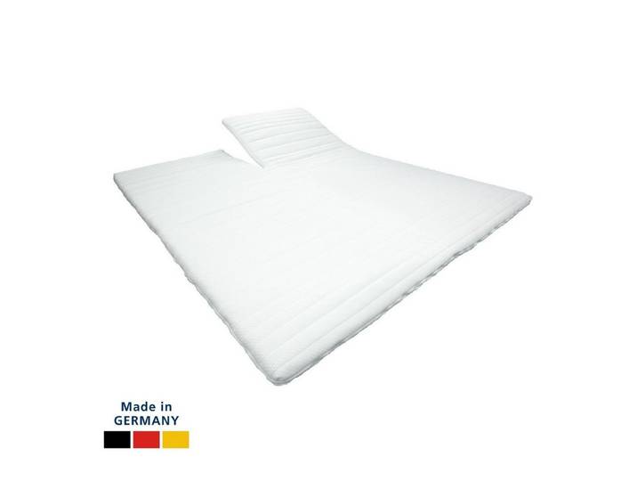 AM Qualitätsmatratzen, Topper Weich & Anpassungsfähig, Split Topper für Matratzen & Boxspringbetten, 6 cm hoch, Komfortschaum, 160x200 cm