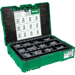 Senkkopfschrauben SPAX Wirox T-STAR Plus 1386 Stück in Systainer