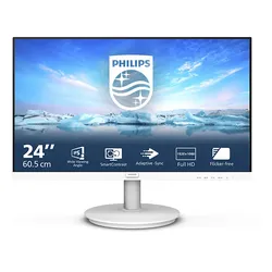 PHILIPS 241V8AW 23,8 Zoll Full-HD Monitor 4 ms Reaktionszeit