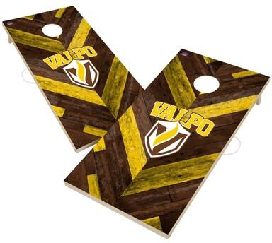Skip's Garage Valparaiso University Crusaders Cornhole Board Set