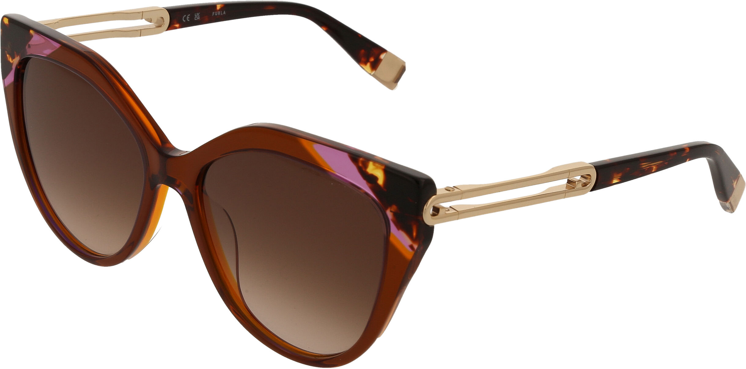 Furla Gafas de sol  SFU683 Marrón Talla: 55X16   Marrón