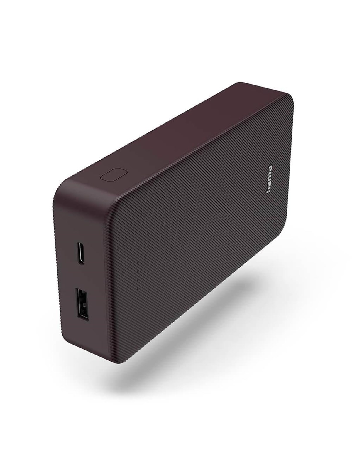 Hama Powerbank Colour 20 20000mAh USB-C+USB-A Plum - 20000 mAh