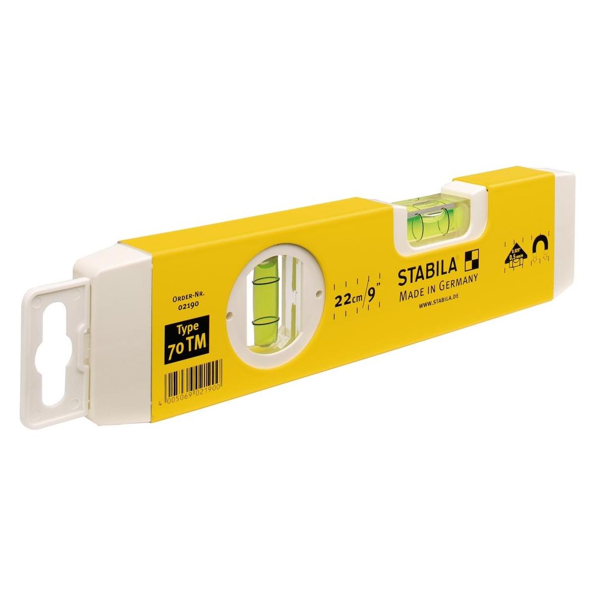 Stabila Wasserwaage Type 70 TM (23.50 cm) (2190)