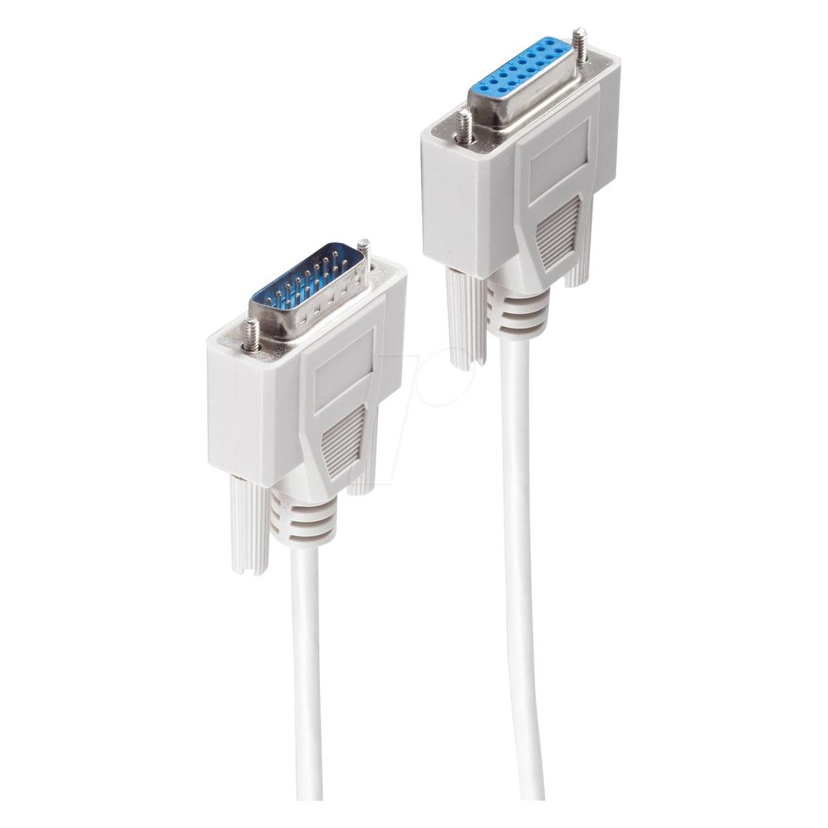 Shiverpeaks BAISC-S 15 Pol Sub-D Kabel, Stecker (3 m) (BS78047-3)