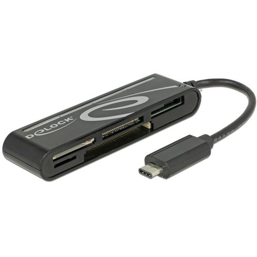 Delock Card Reader USB2.0-C Stecker -> 5 Slots