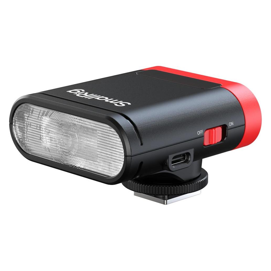 SmallRig Blitzgerät RS20 Mini-Speedlite-Blitz, Leitzahl: 12 (Aufsteckblitz, Universal) (5374)